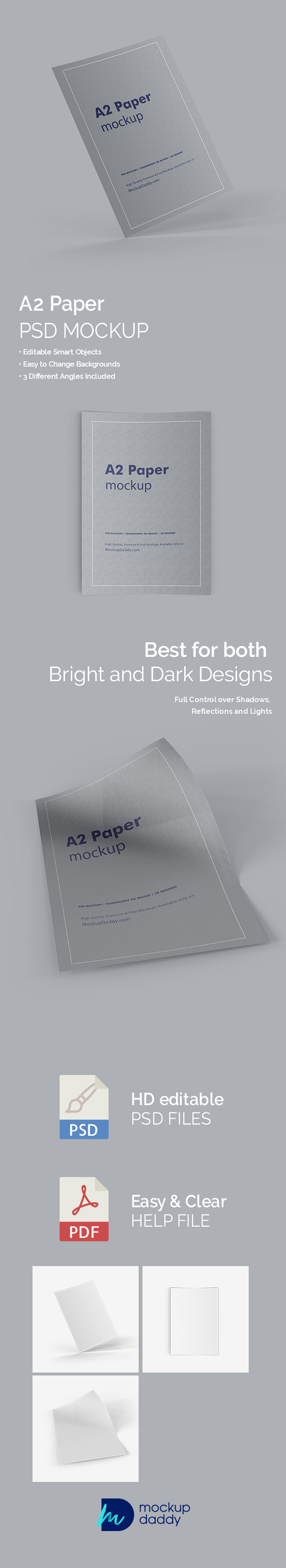 A2 Paper Mockup Featured