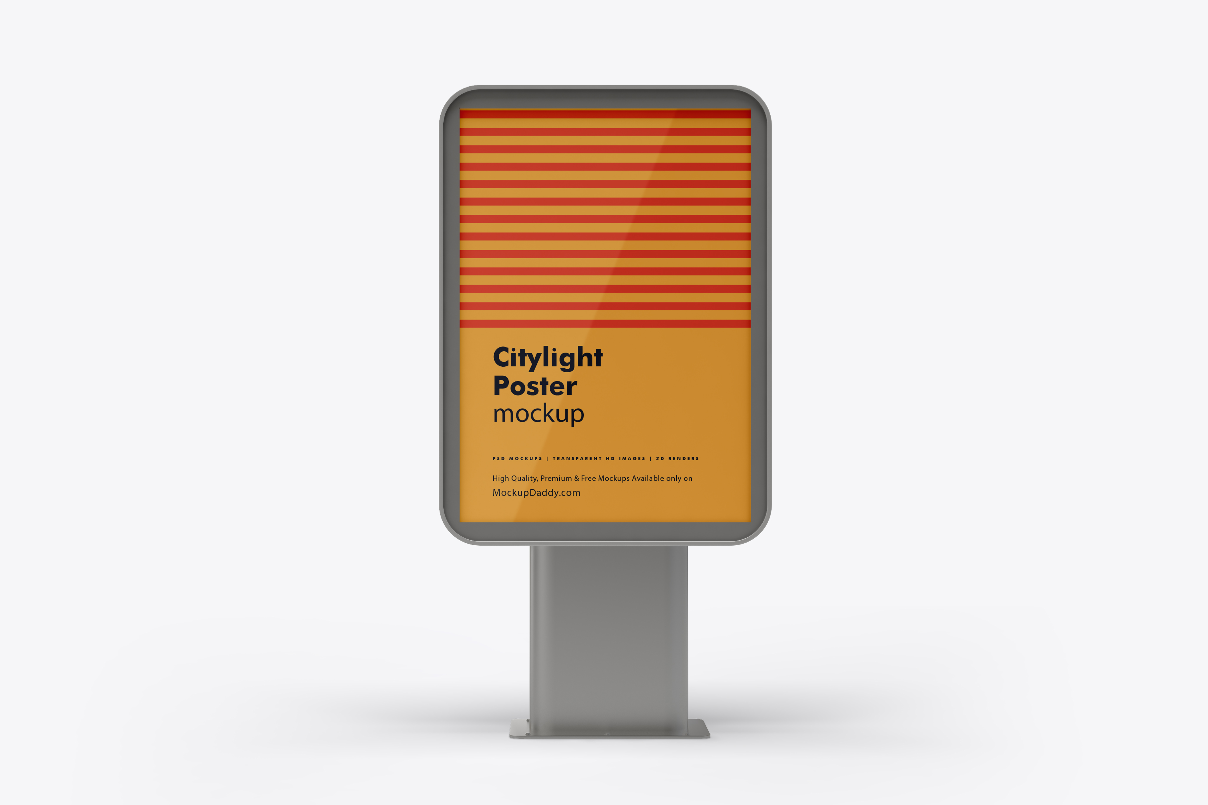 City Light Poster Mockup Mockup Daddy