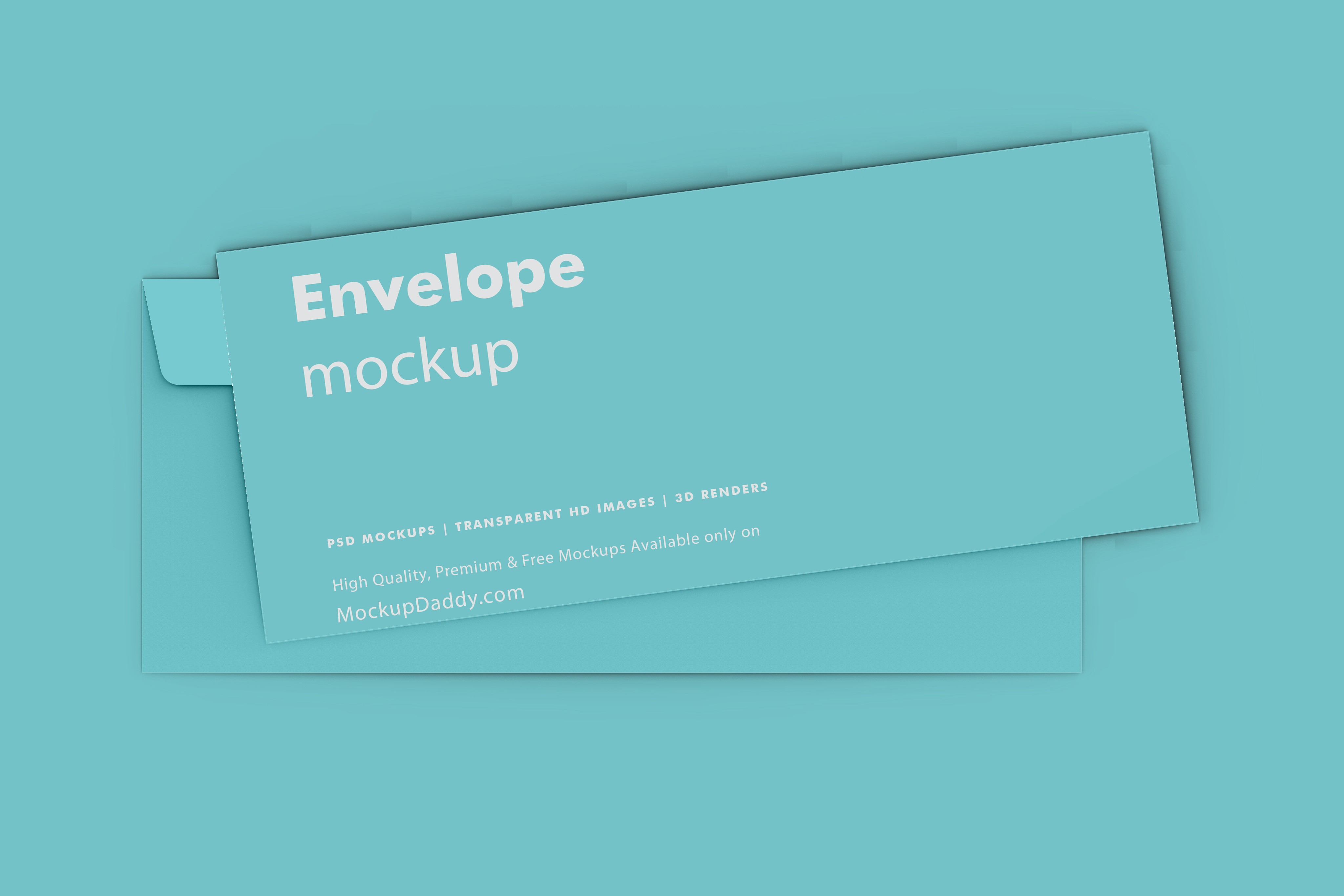 Download Free Commercial Envelope Mockup Mockup Daddy