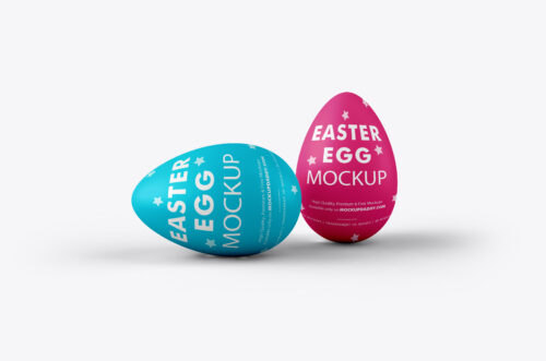 Easter egg Mockup