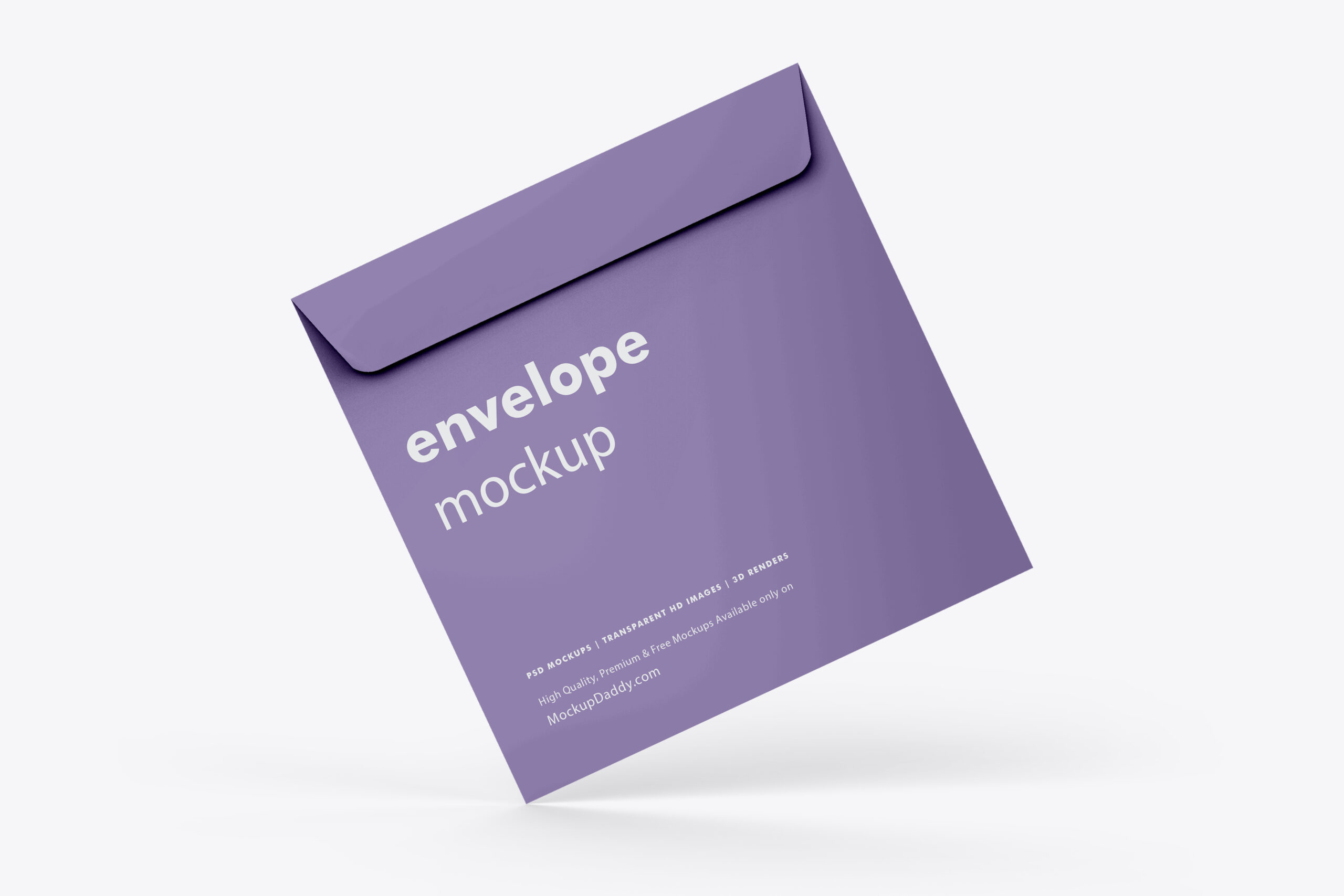 Free Square Envelope Mockup Mockupdaddy