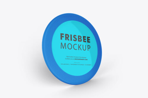 Frisbee Psd Mockup