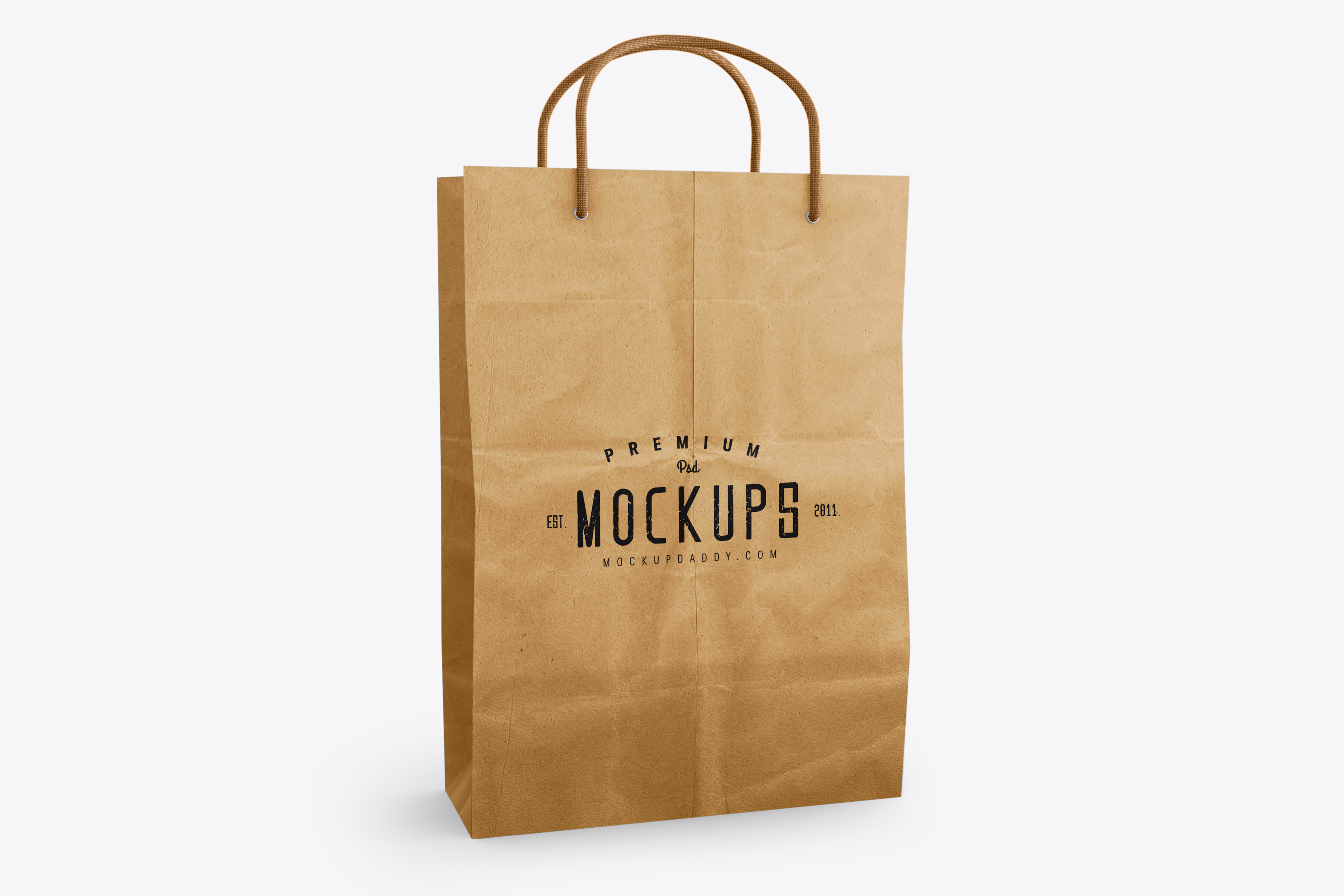 Download Kraft Paper Bag Mockup Free Download - Mockup Daddy
