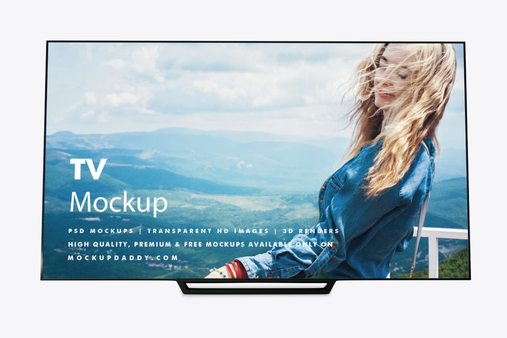 TV Screen Mockup - Free and Premium Psd Mockups
