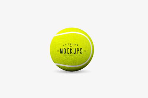 Tennis Ball Mockup