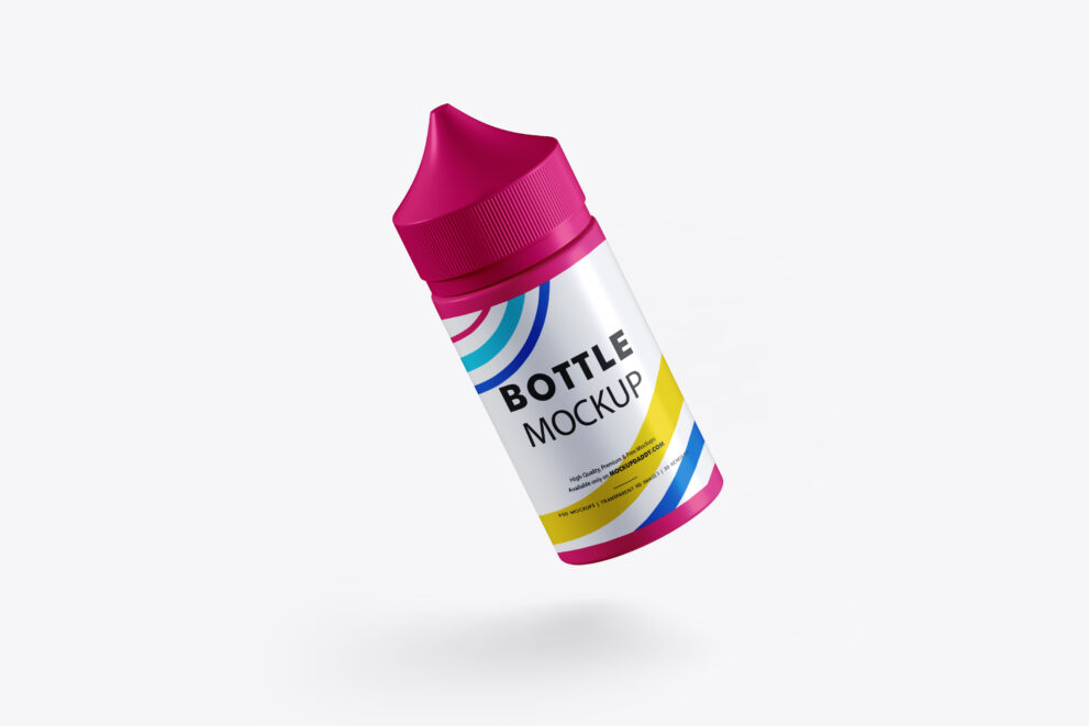 Vape Liquid Bottle Mockup