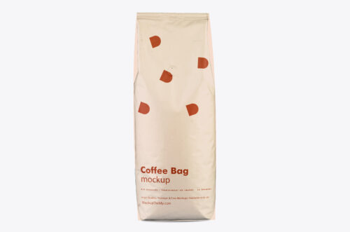 Coffee Bean Bag Mockup