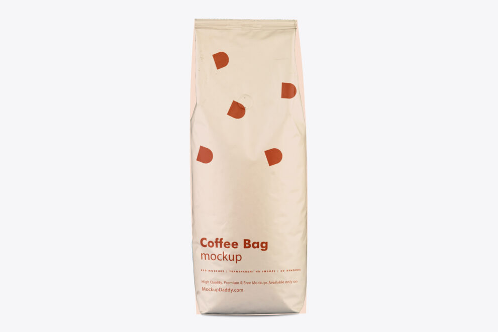 Coffee Bean Bag Mockup