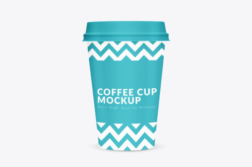 Coffee Medium Cup Mockup