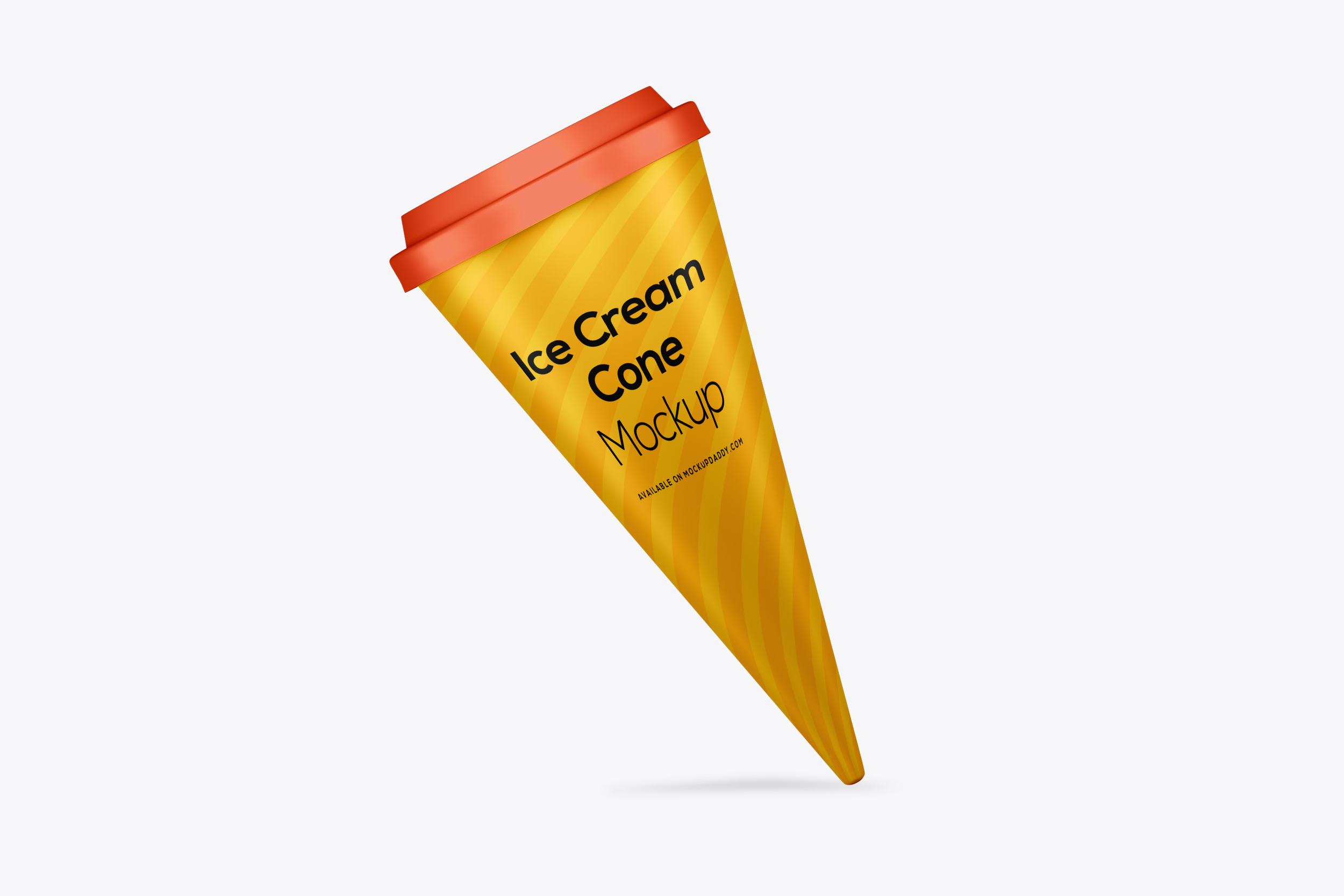 Download Ice Cream Cone Mockup - Mockup Daddy