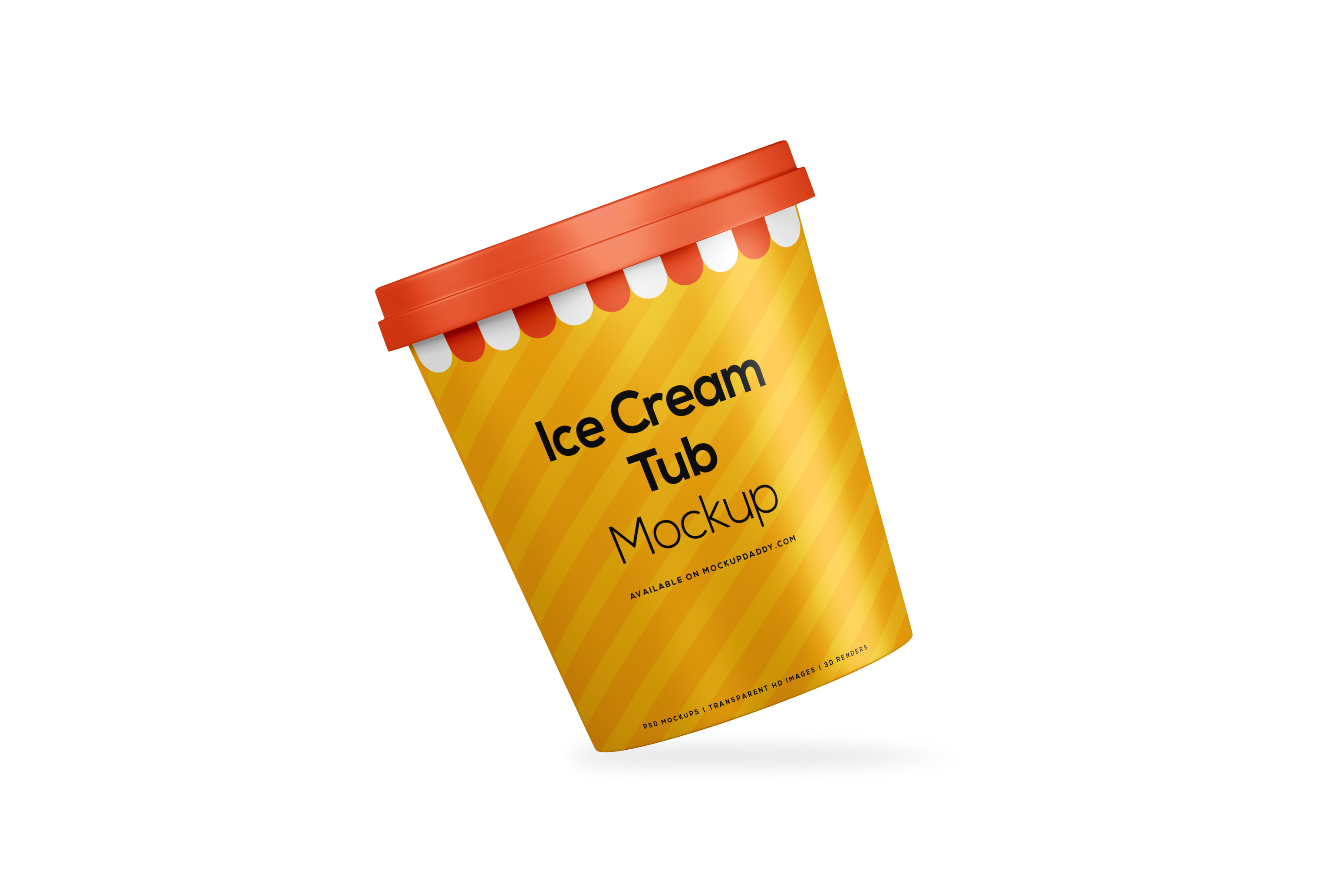 Download Ice Cream Packaging Mockup Free - Packreate » Tall Ice ...