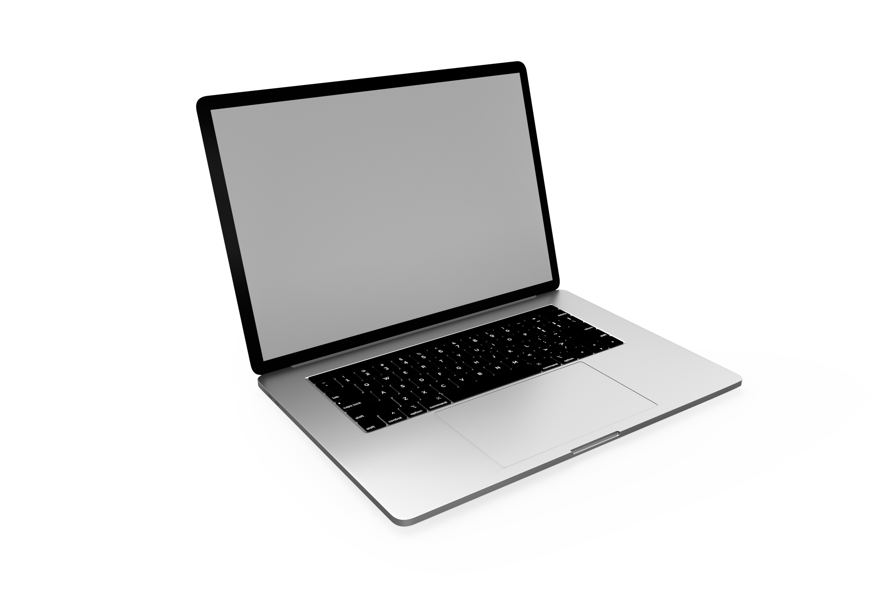 Download Mac Book Pro Realistic 3D Model, HD Images - Mockup Daddy