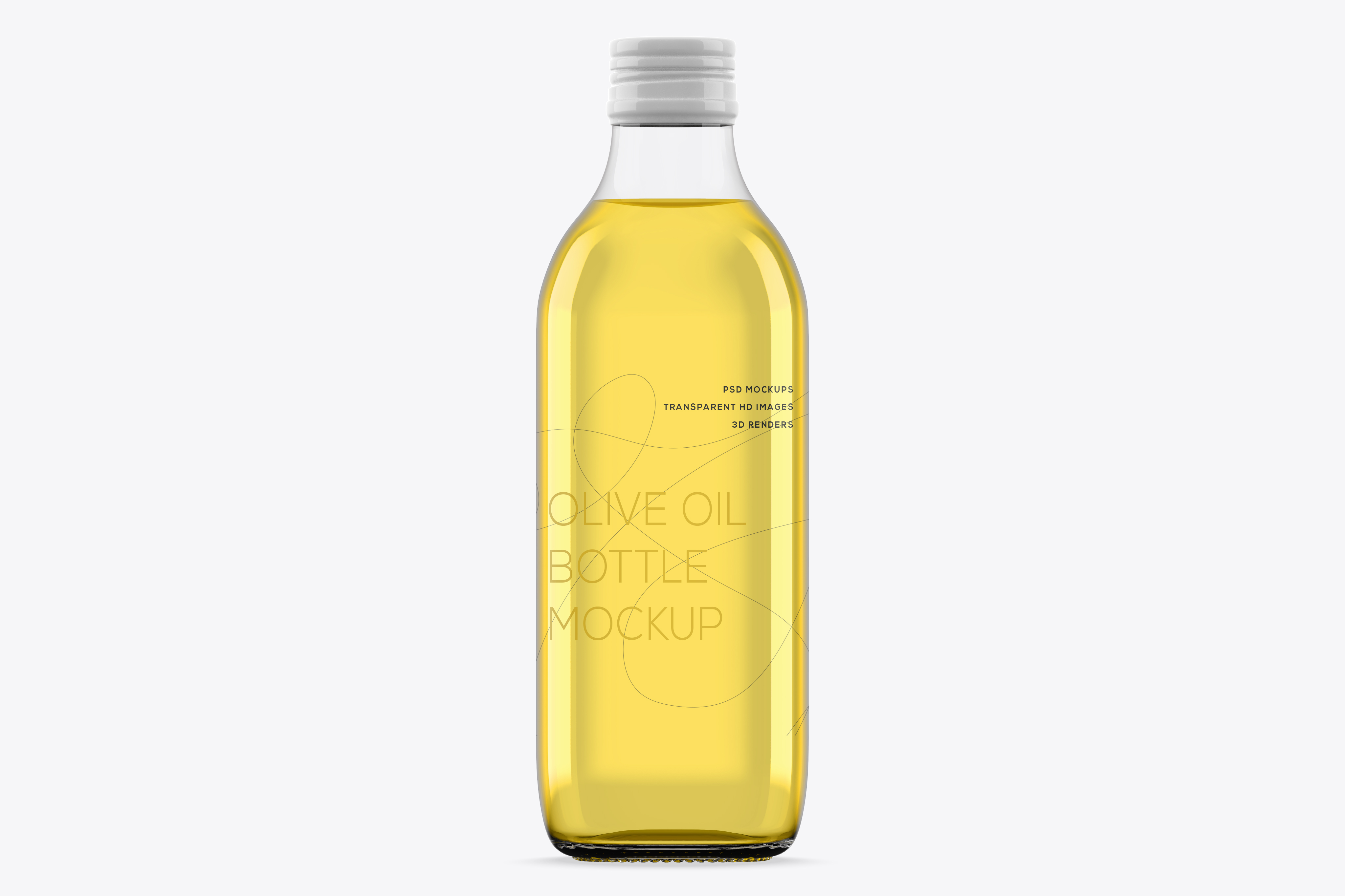 Download Small Olive Oil Bottle Mockup Mockup Daddy