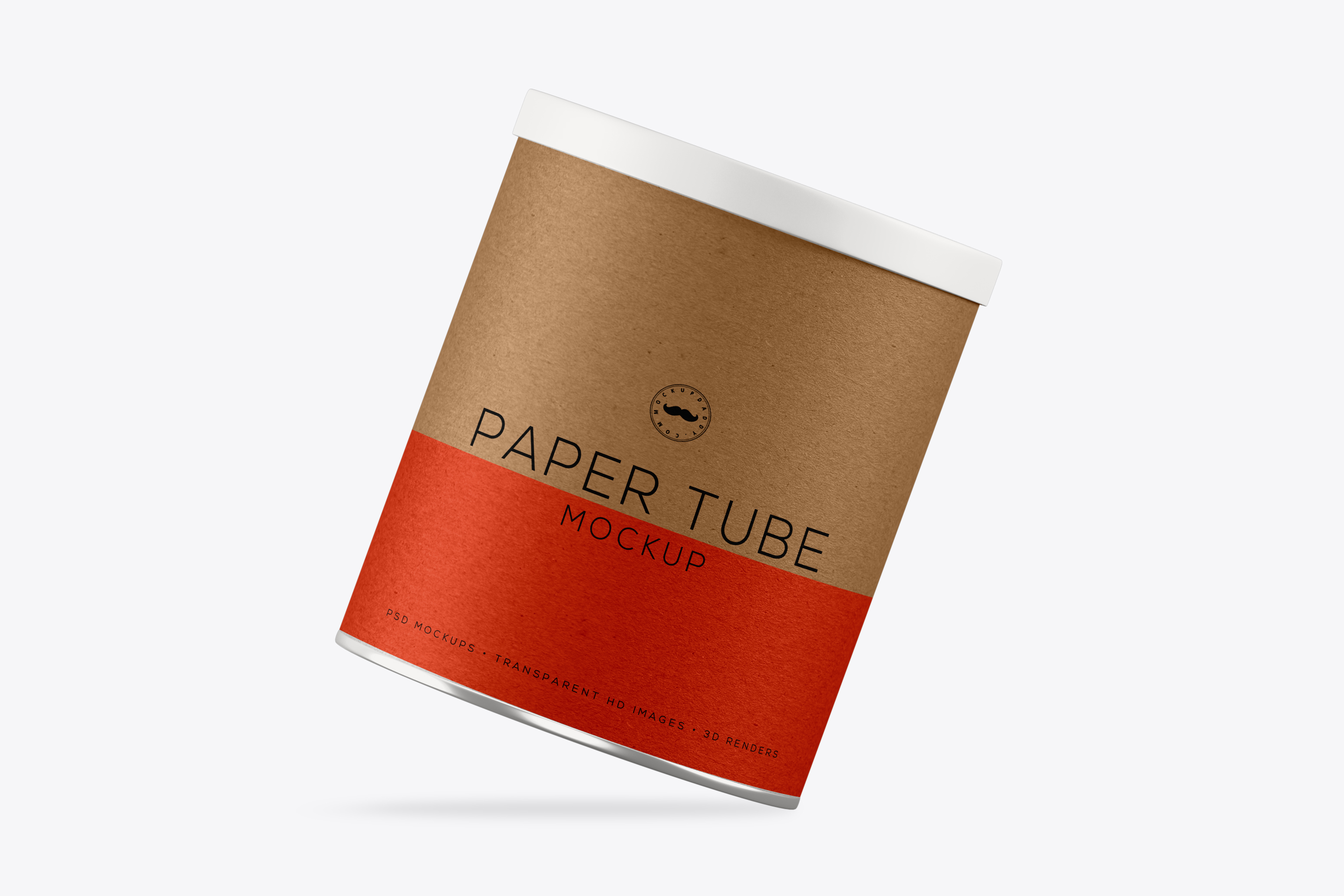 Paper Tube Jar Mockup Mockup Daddy