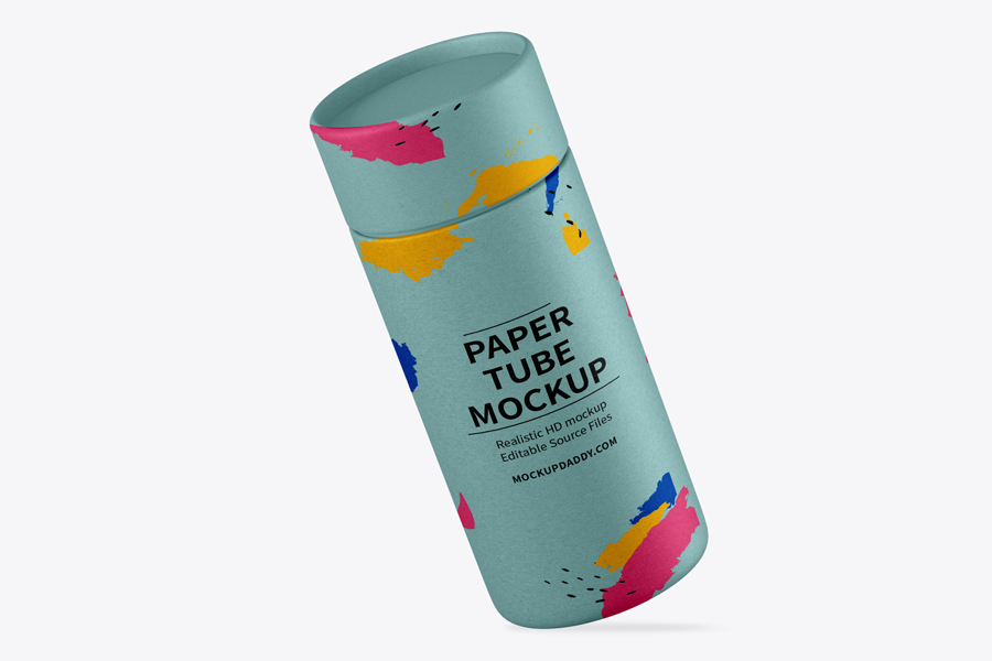 Paper Tube Mockup Mockupdaddy