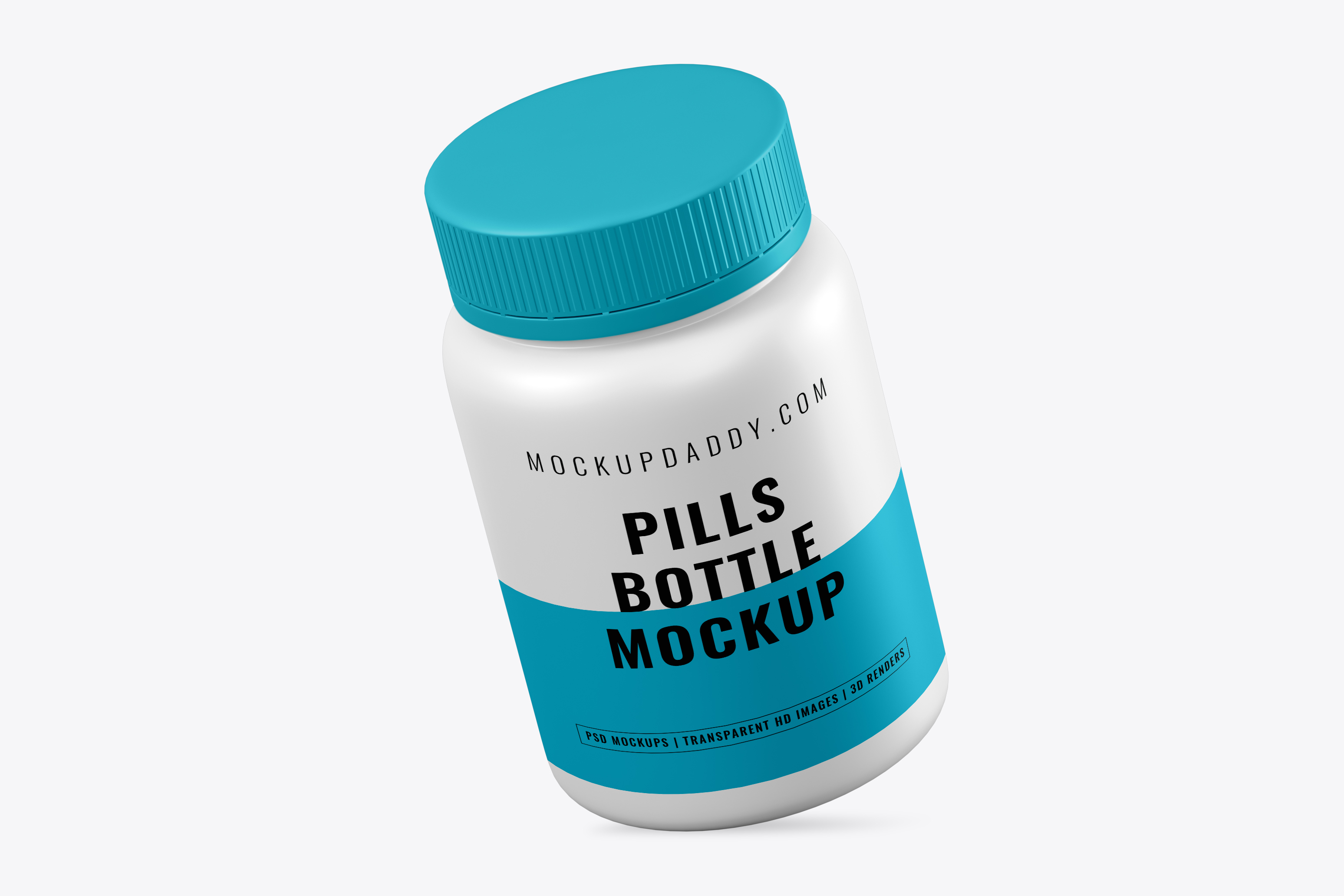 Download Small Pills Bottle Psd Mockup Free Download Mockup Daddy