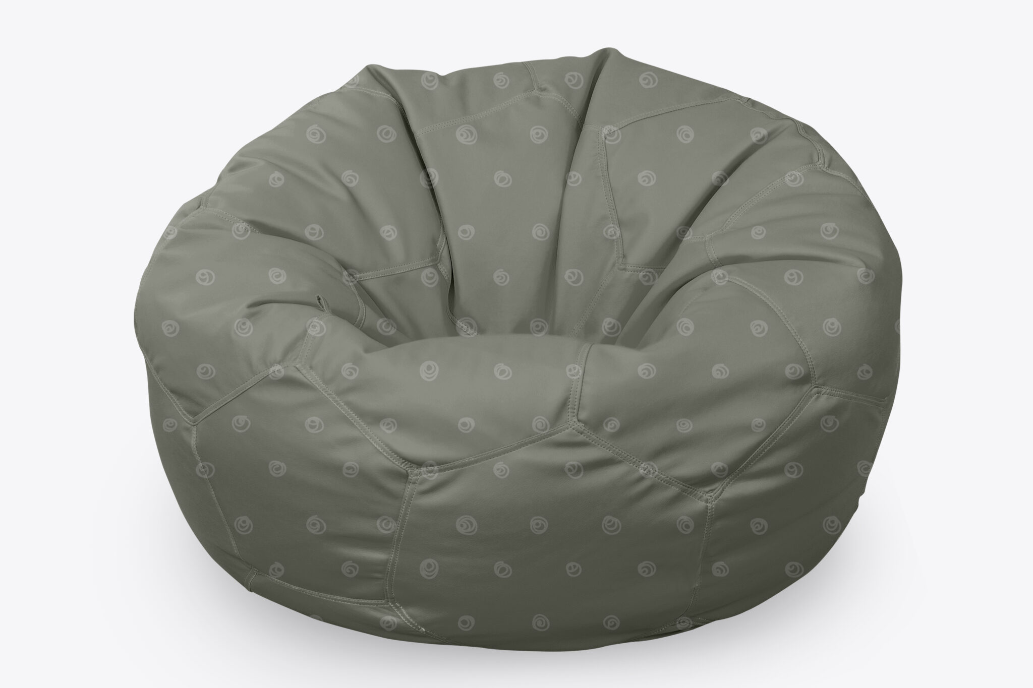 Round Bean Bag Mockup Mockup Daddy