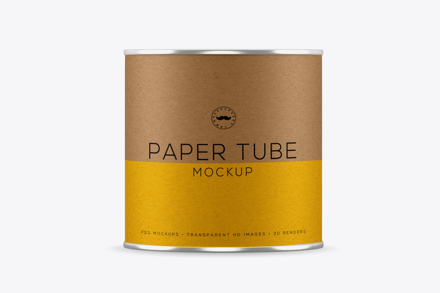 Round Paper Tube Jar Mockup Mockup Daddy