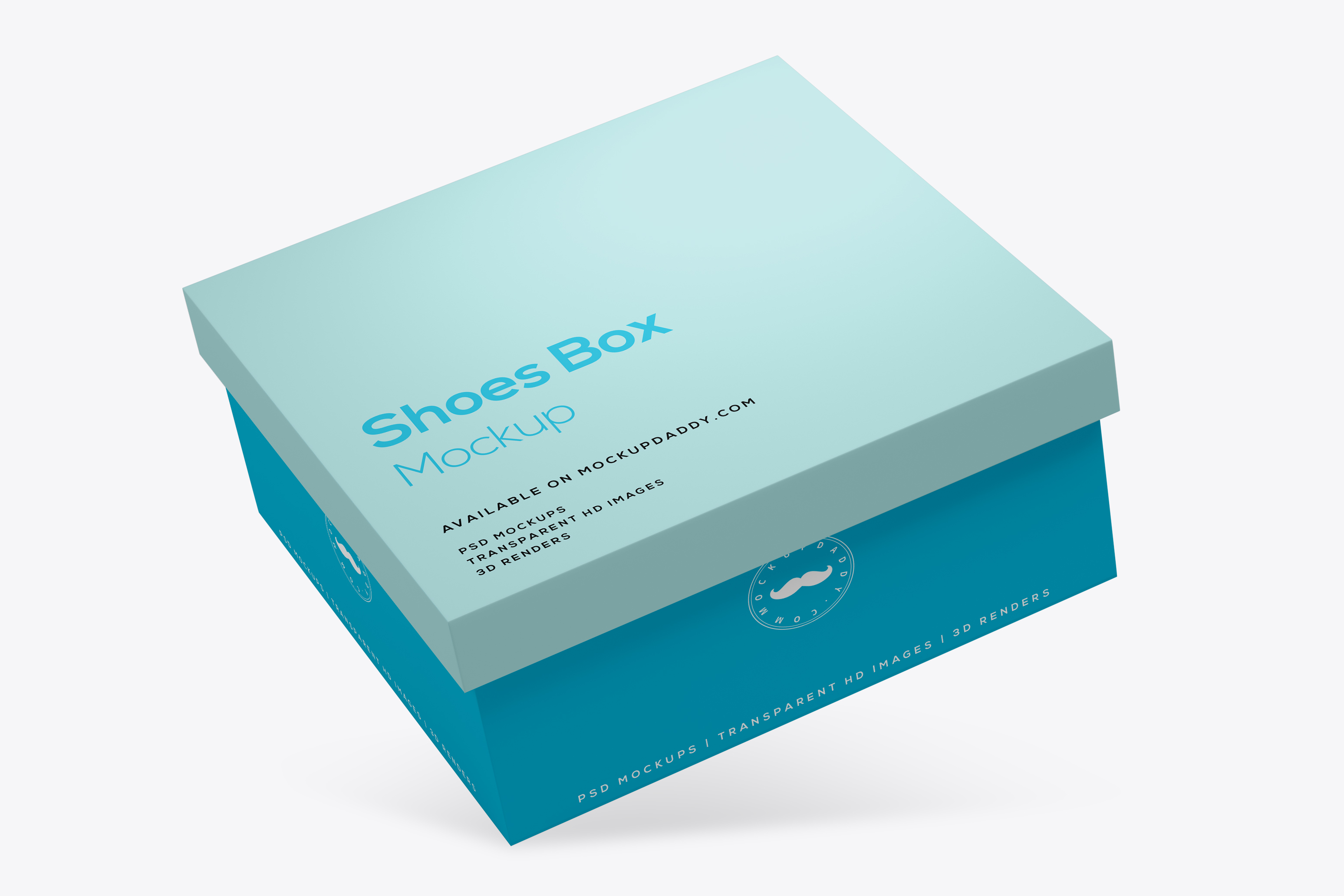 Download Square Shoes Box Mockup Free Download Mockup Daddy