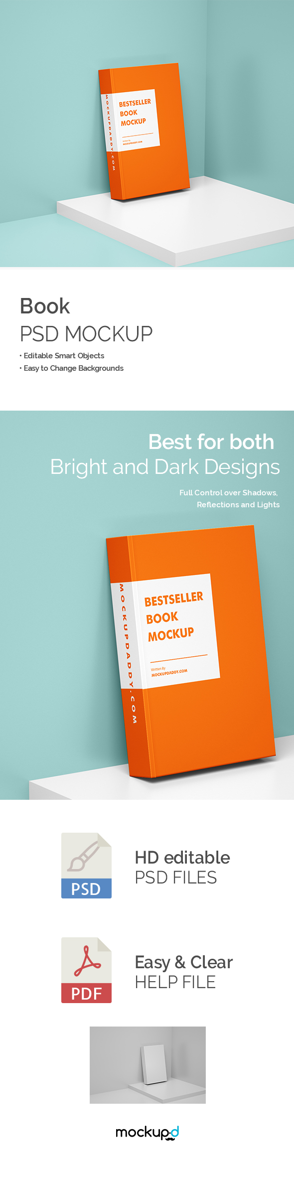 Thick Novel Mockup Featured