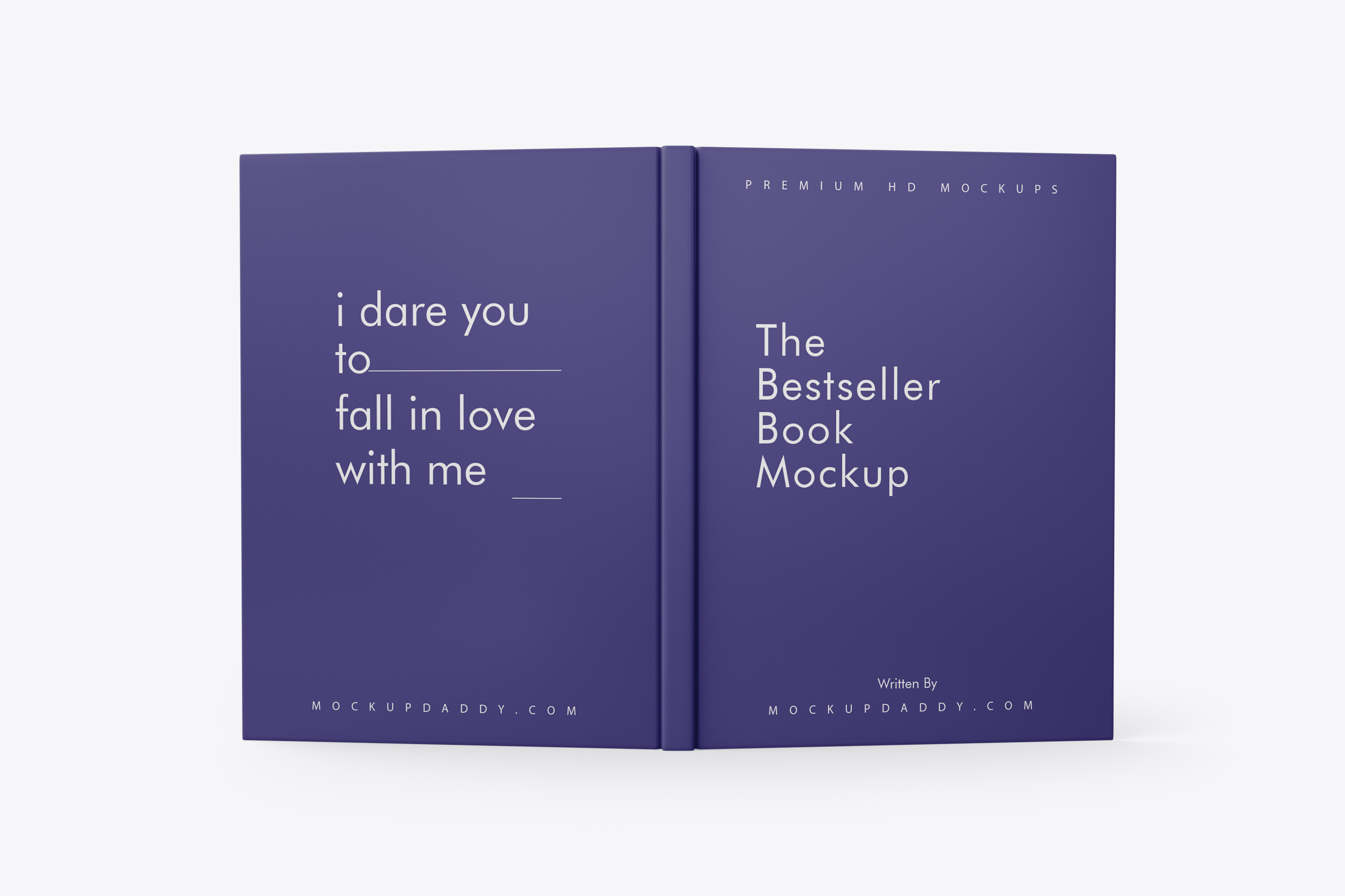 Universal Book Mockup Mockup Daddy