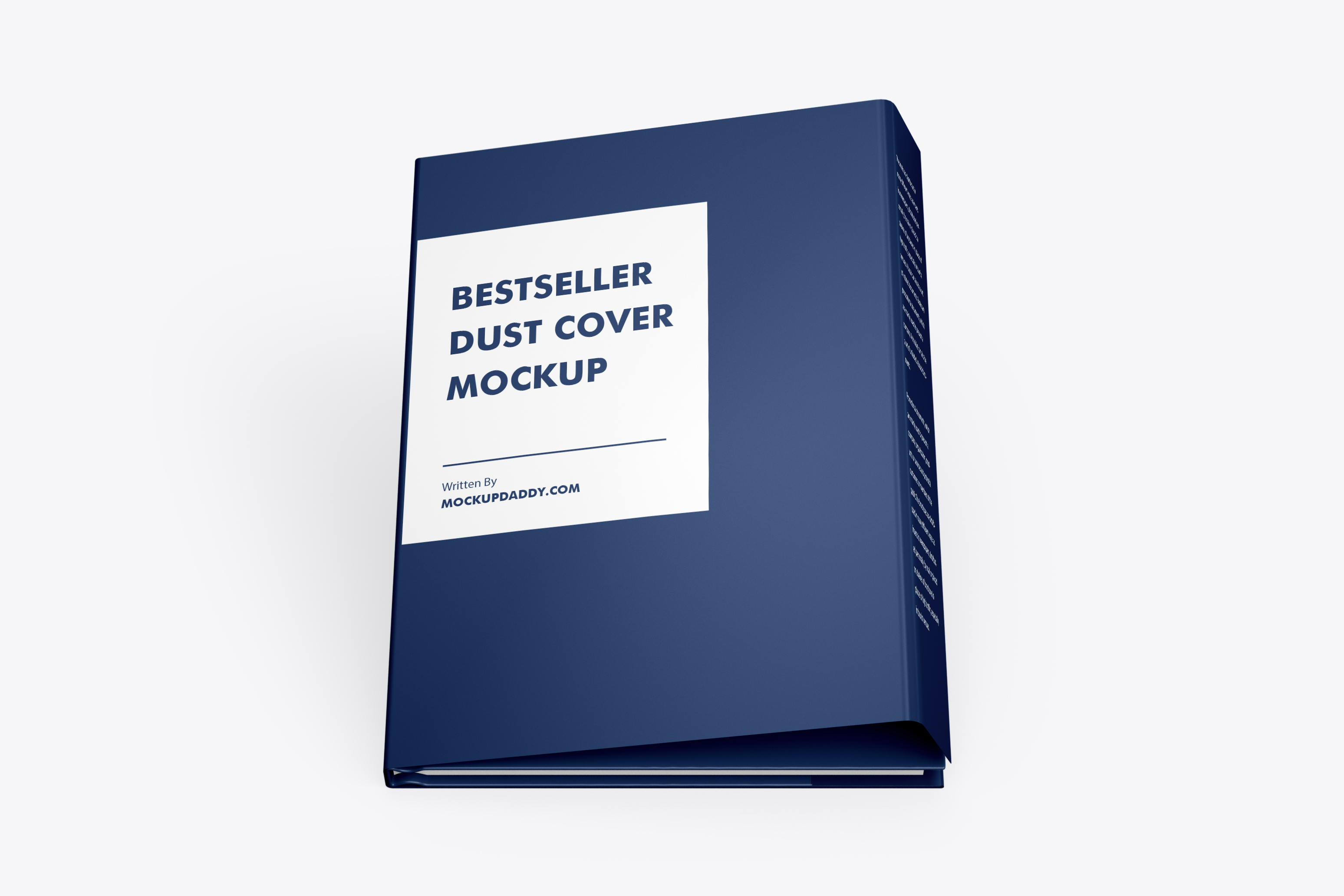 Universal Book Dust Cover Mockup Mockup Daddy