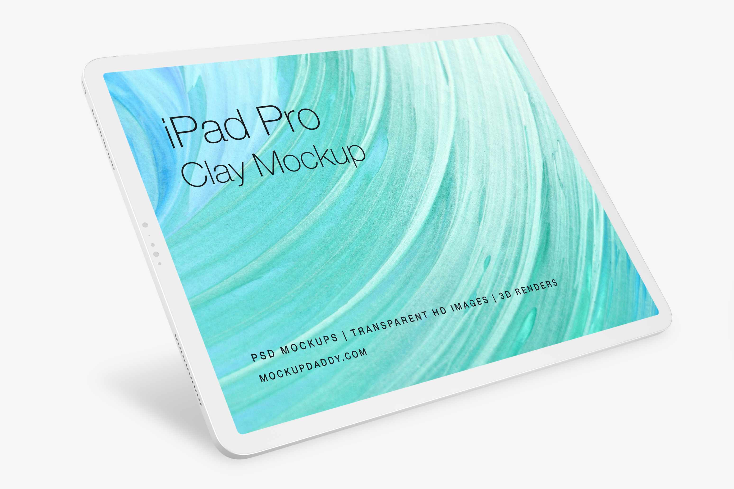 Download Ipad Pro 2019 Clay Mockup Free Download Mockup Daddy