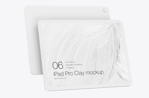 iPad Pro White Mockup Psd