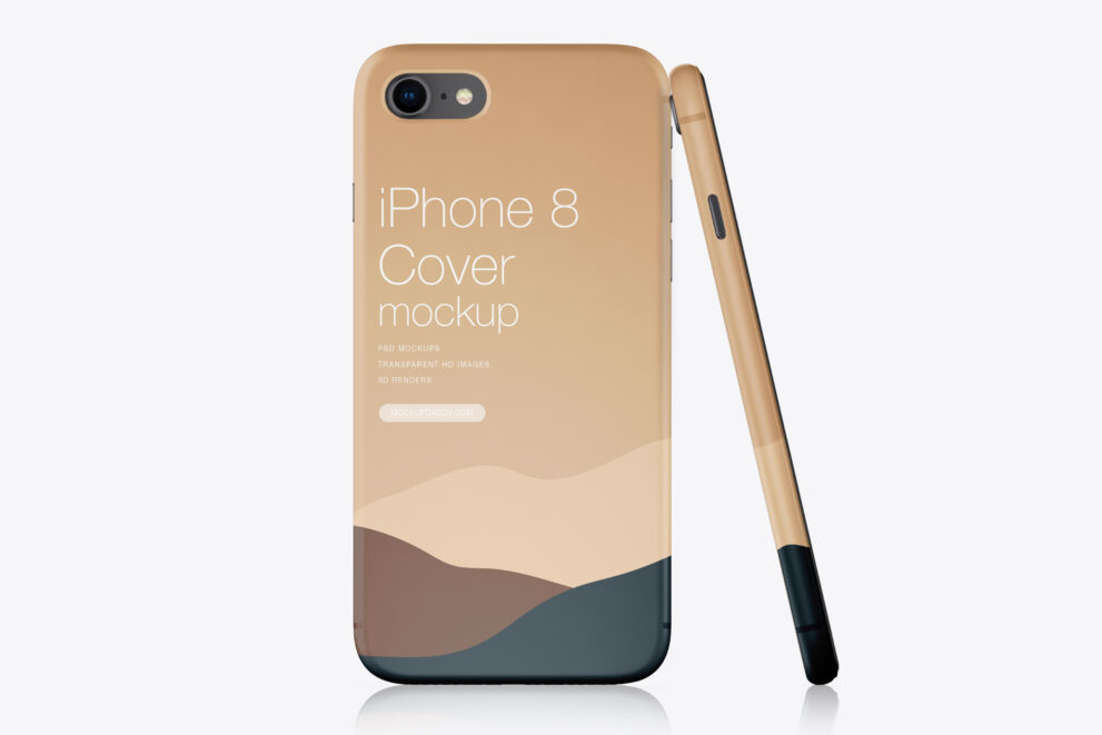 iPhone 8 Cover Free Psd Download