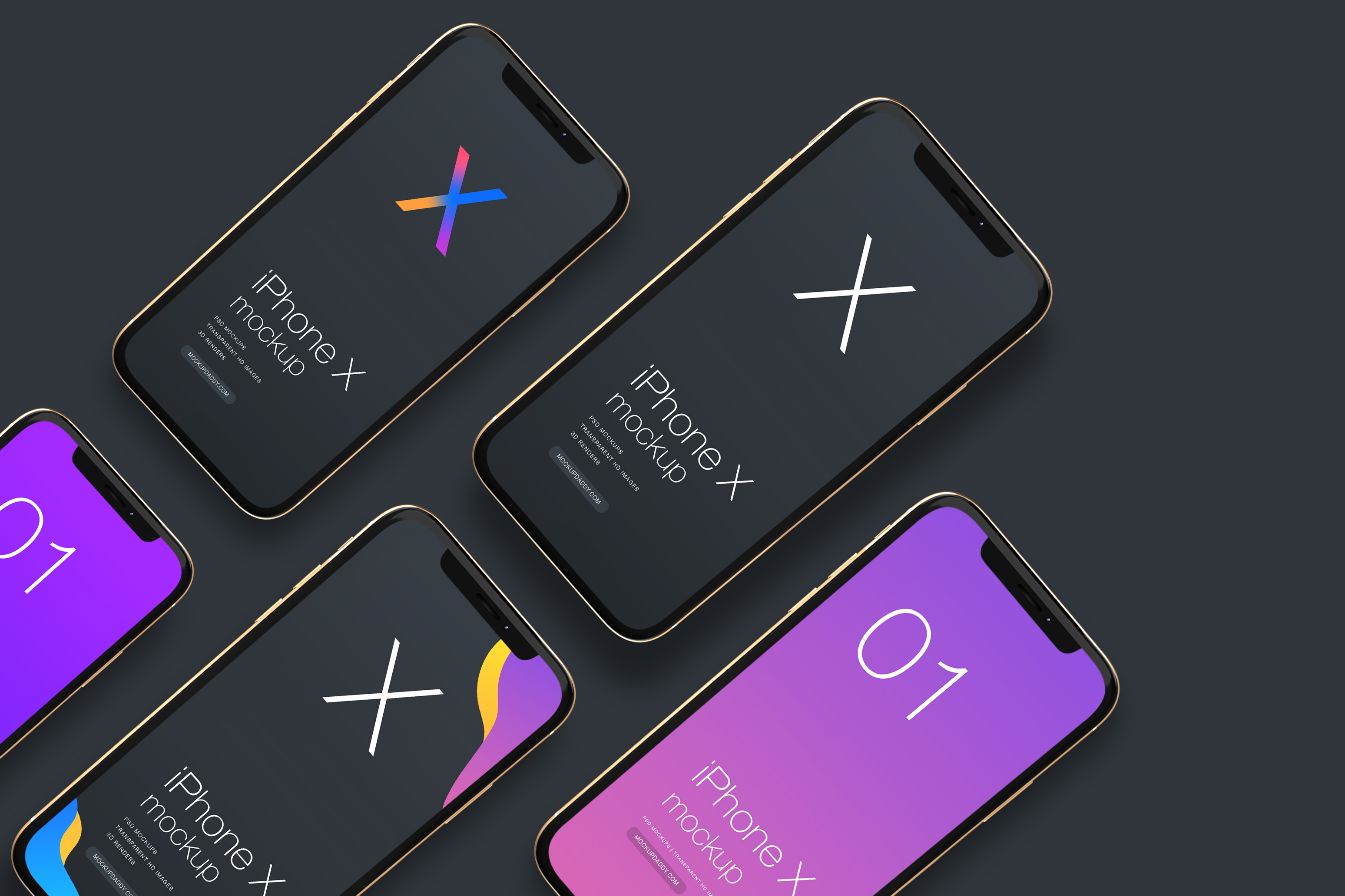 Download iPhone Xs UI Scene Mockup - Mockup Daddy