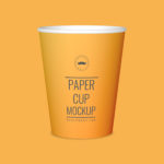 Medium Paper Cup Mockup