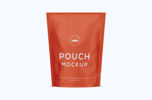 Medium Pouch Mockup Front