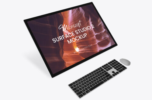 Microsoft Surface Studio 2 Mockup 2019
