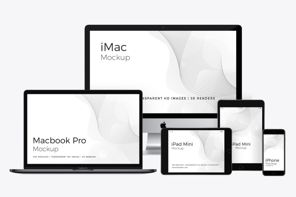 Download 35 Latest Apple Devices Responsive Mockups Multi Devices Mockup