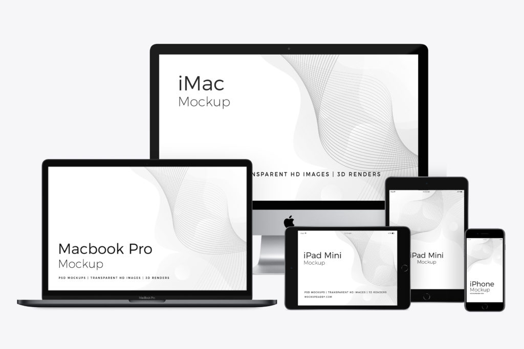 Responsive Website Design Mockup