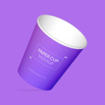 Small Paper Cup Psd Mockup