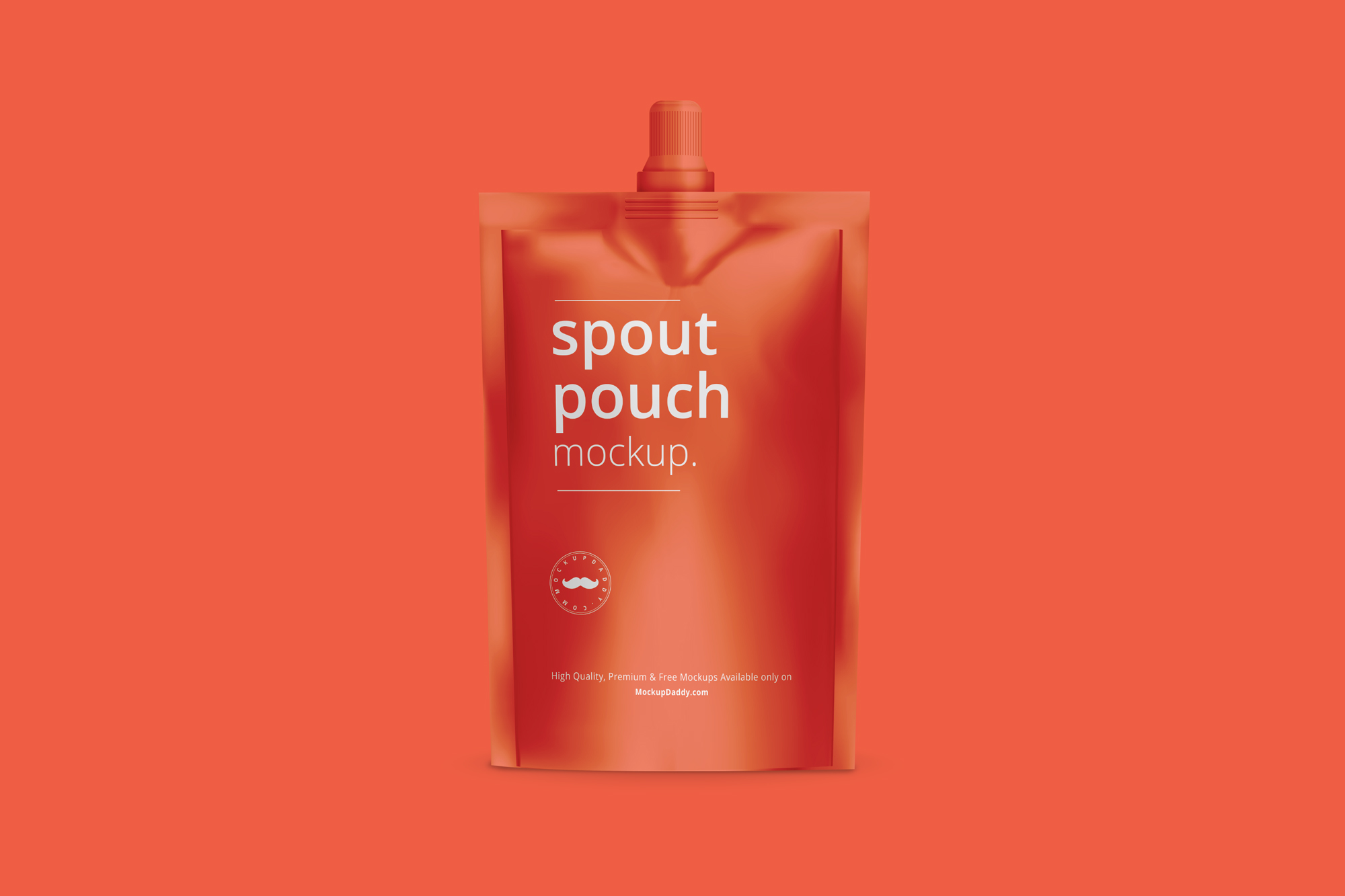 Download Spout Pouch Packaging Mockup - Mockup Daddy