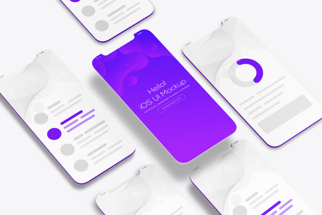 Download UI Isometric Perspective Mockup, Ui Mockup, App Mockups