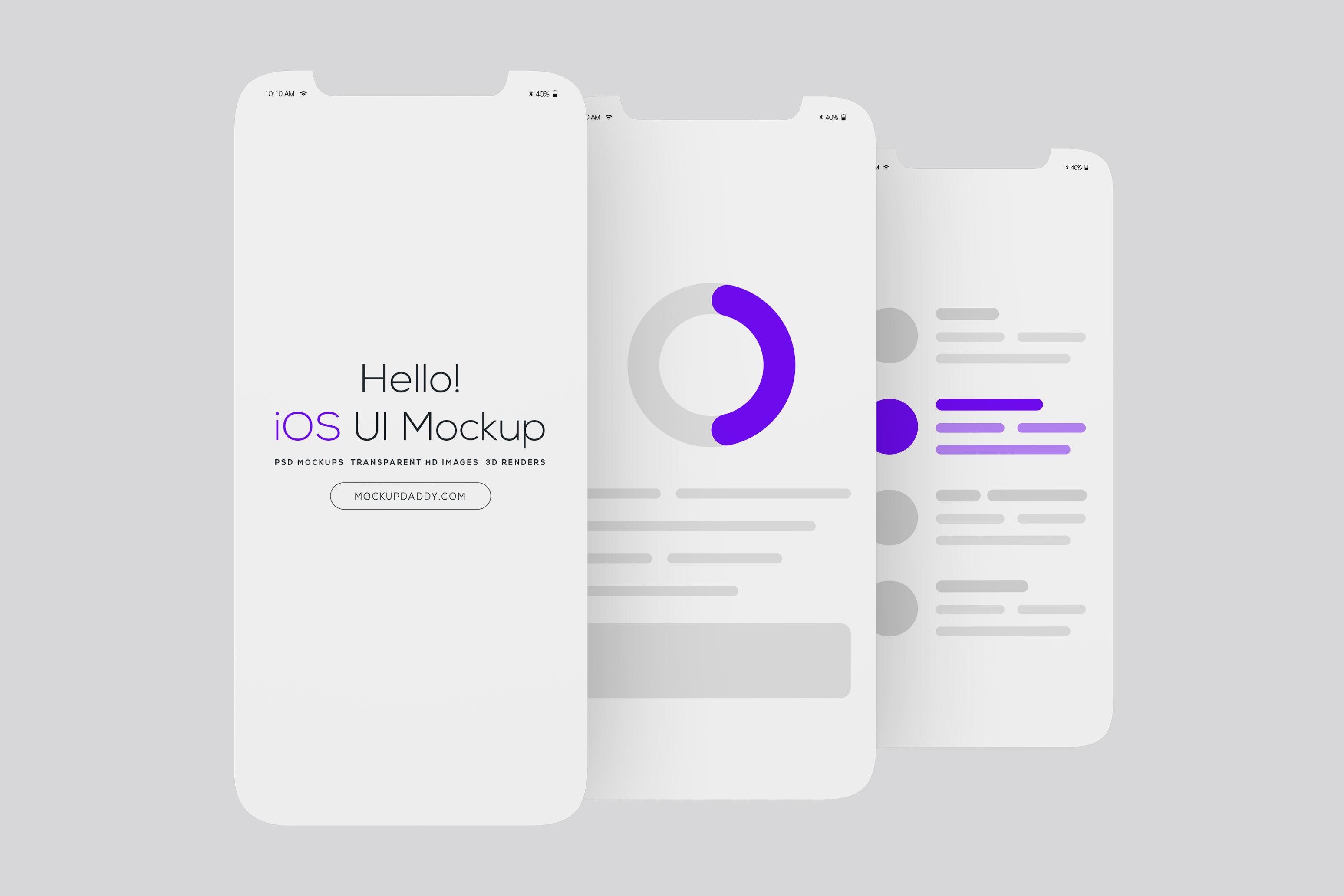 UI/UX Mockup - Mockup Daddy