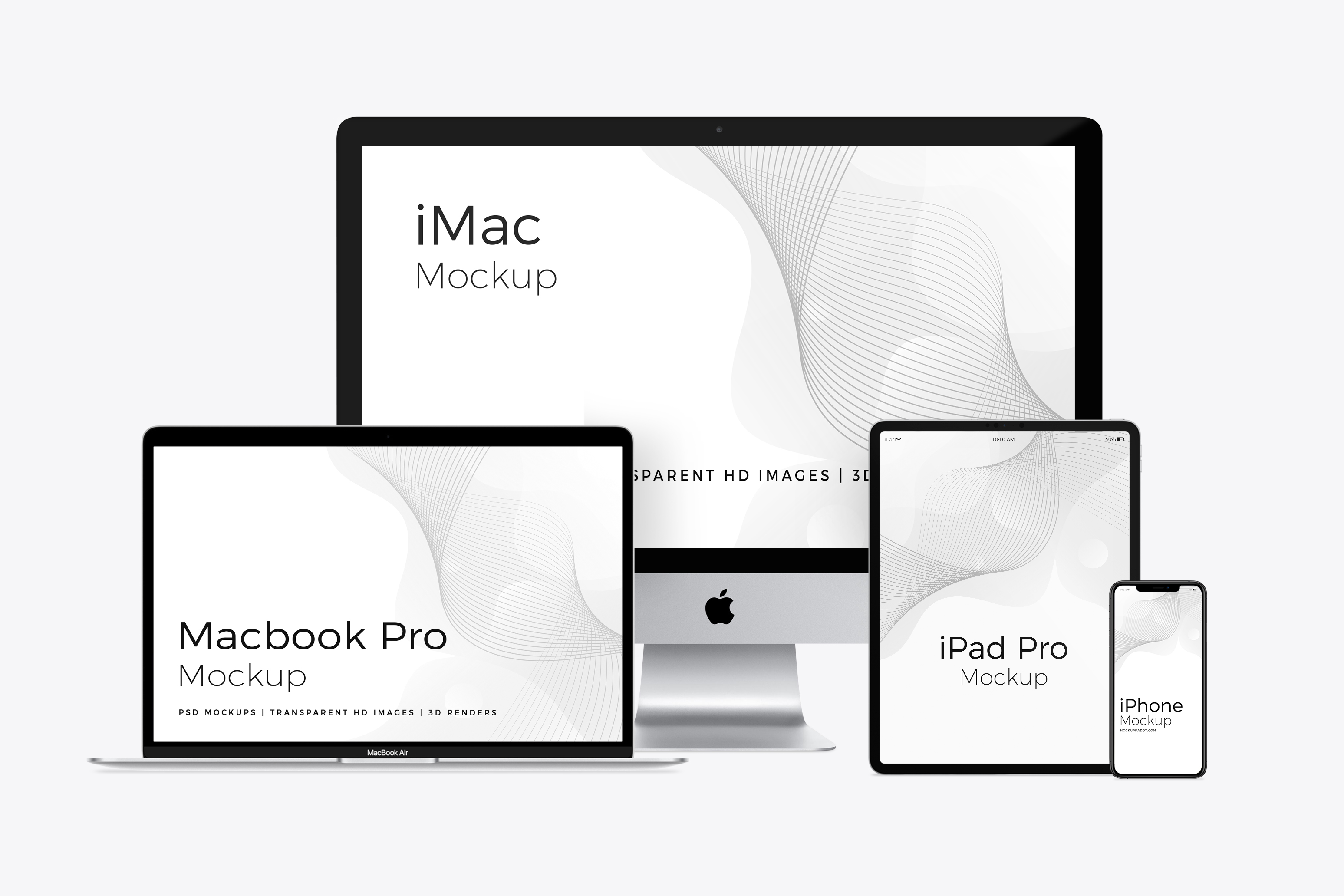Download 35 Latest Apple Devices Responsive Mockups Multi Devices Mockup