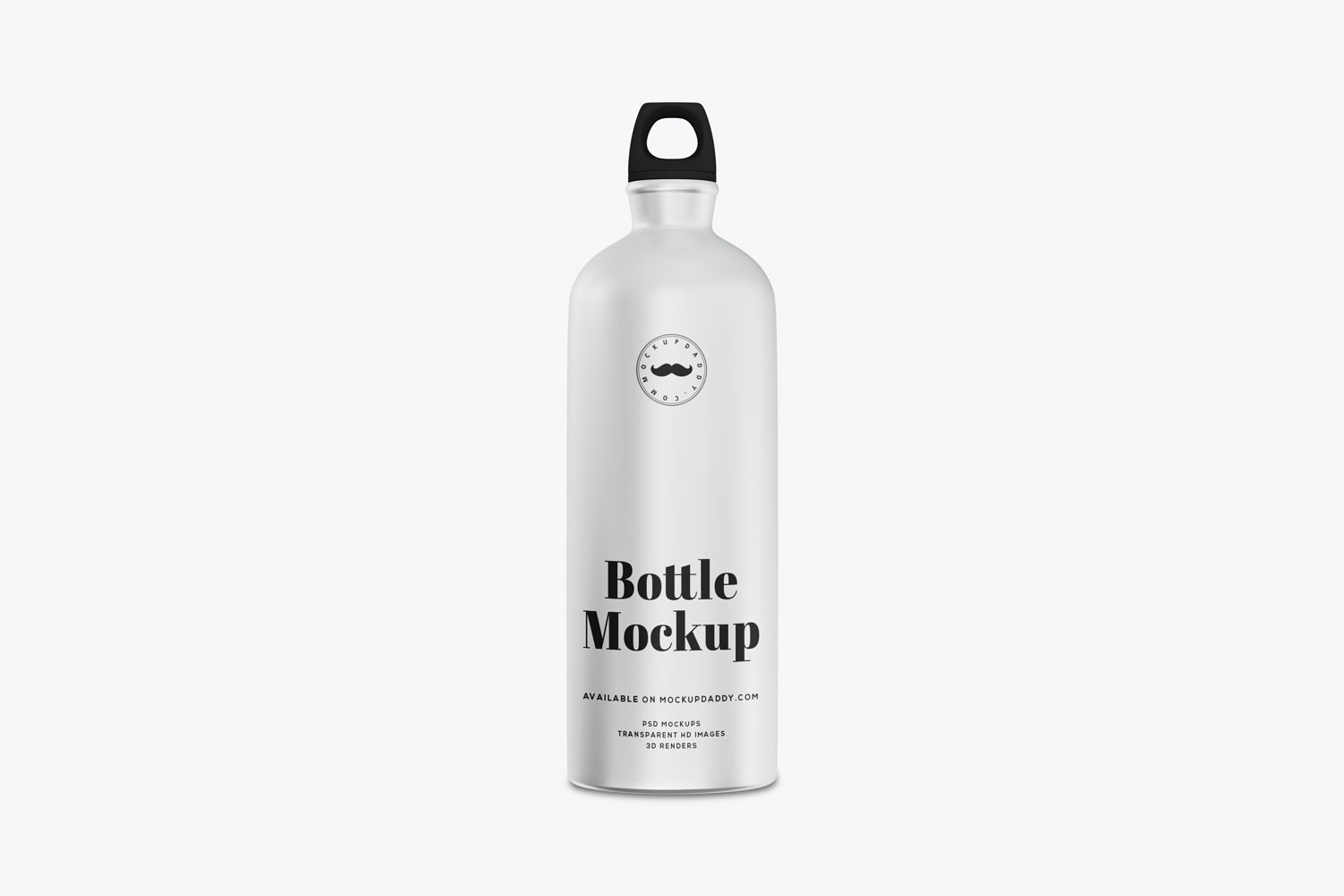 Download Aluminium Sports Bottle Mockup - Mockup Daddy