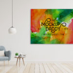 Painting Psd Mockup Template