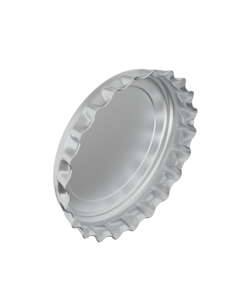 Metallic Beer Cap Images Mockup Daddy