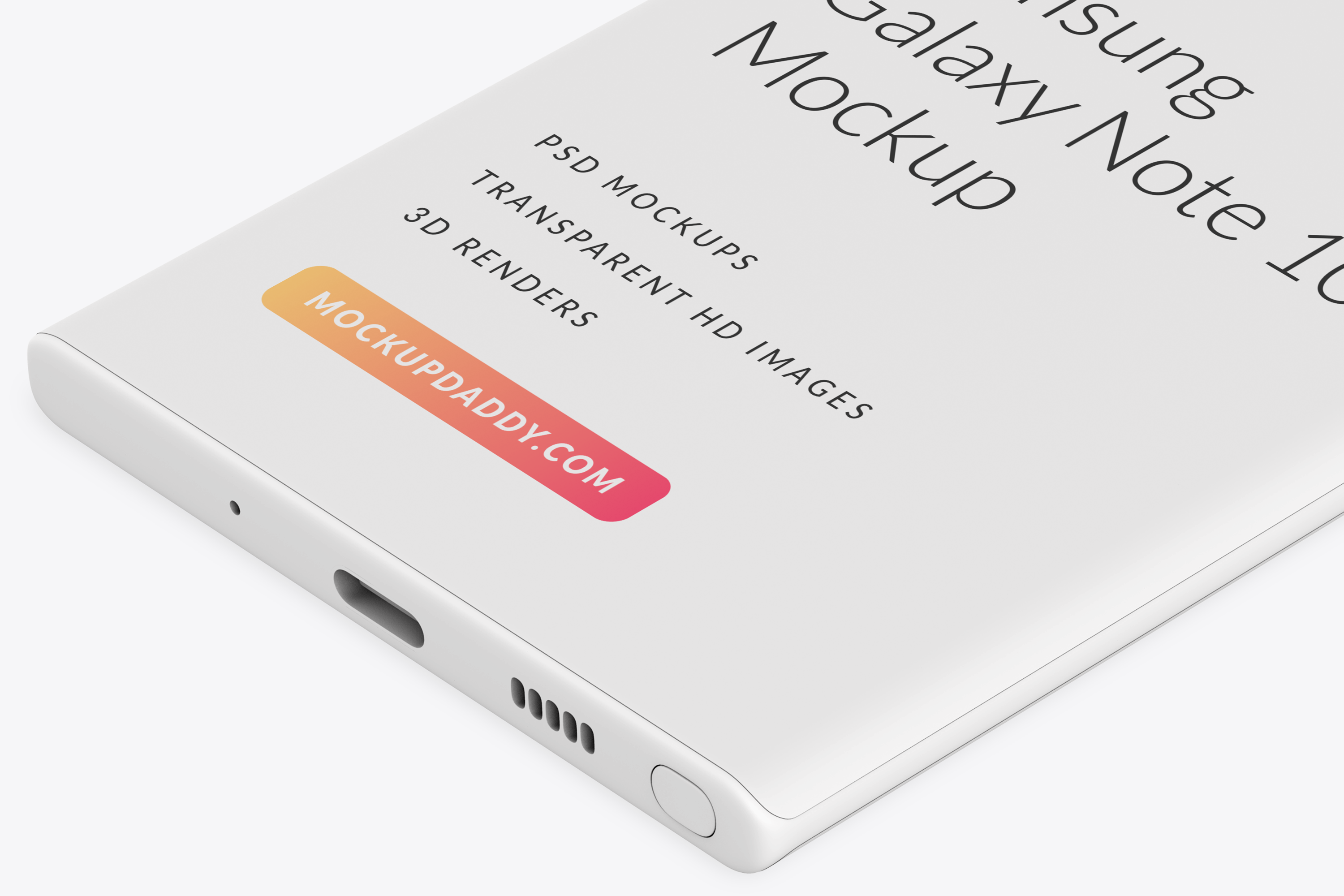 Galaxy Note 10+ Clay Mockup 05 Zoom