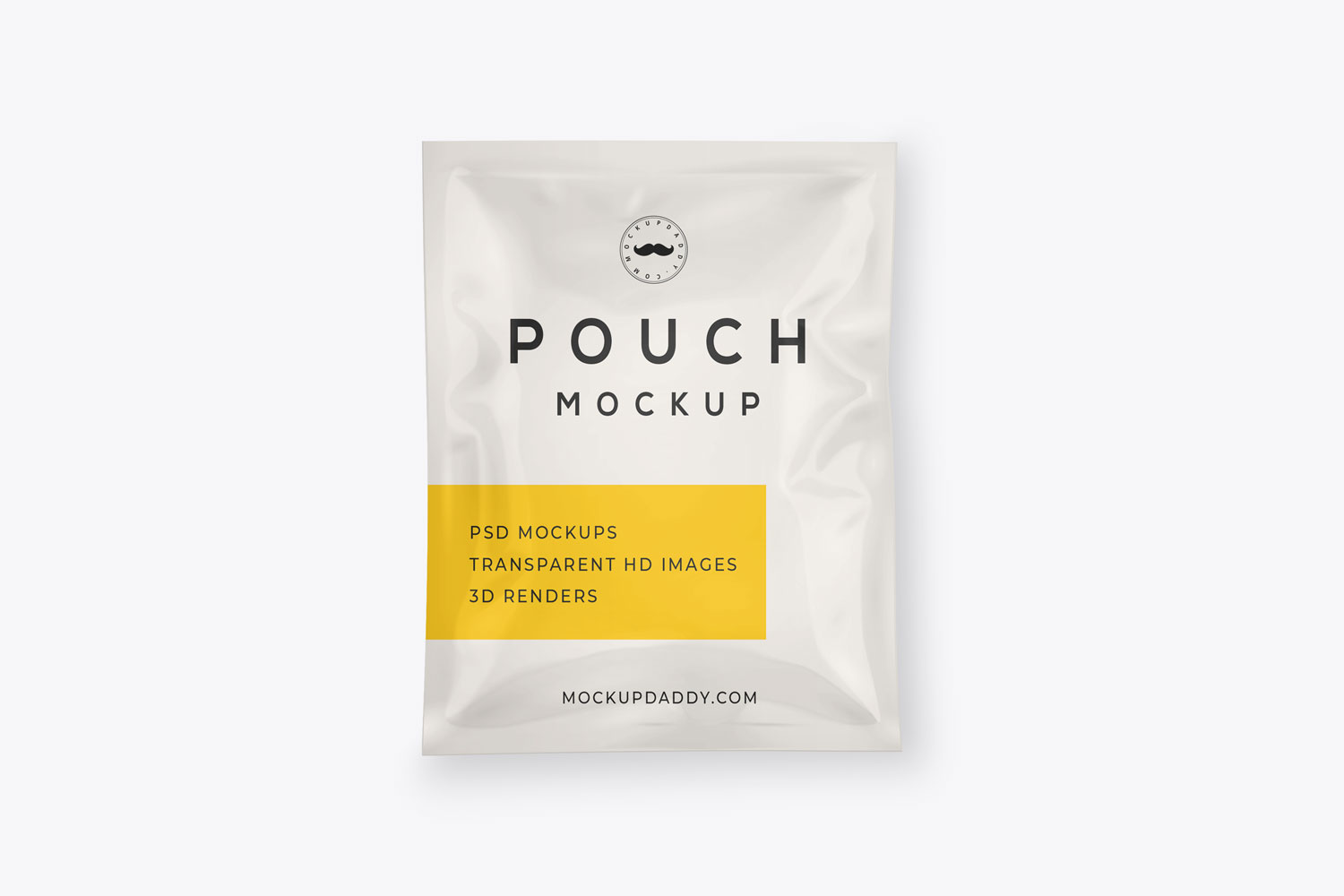 Gold Pouch Mockup