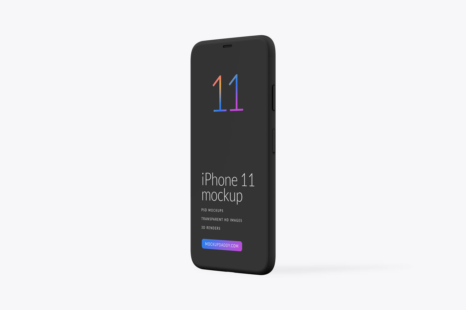 Download iPhone 11 Pro Clay Mockup - 8 Angles - Mockup Daddy