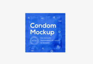 Download Free Condom Sachet Mockup - Mockup Daddy