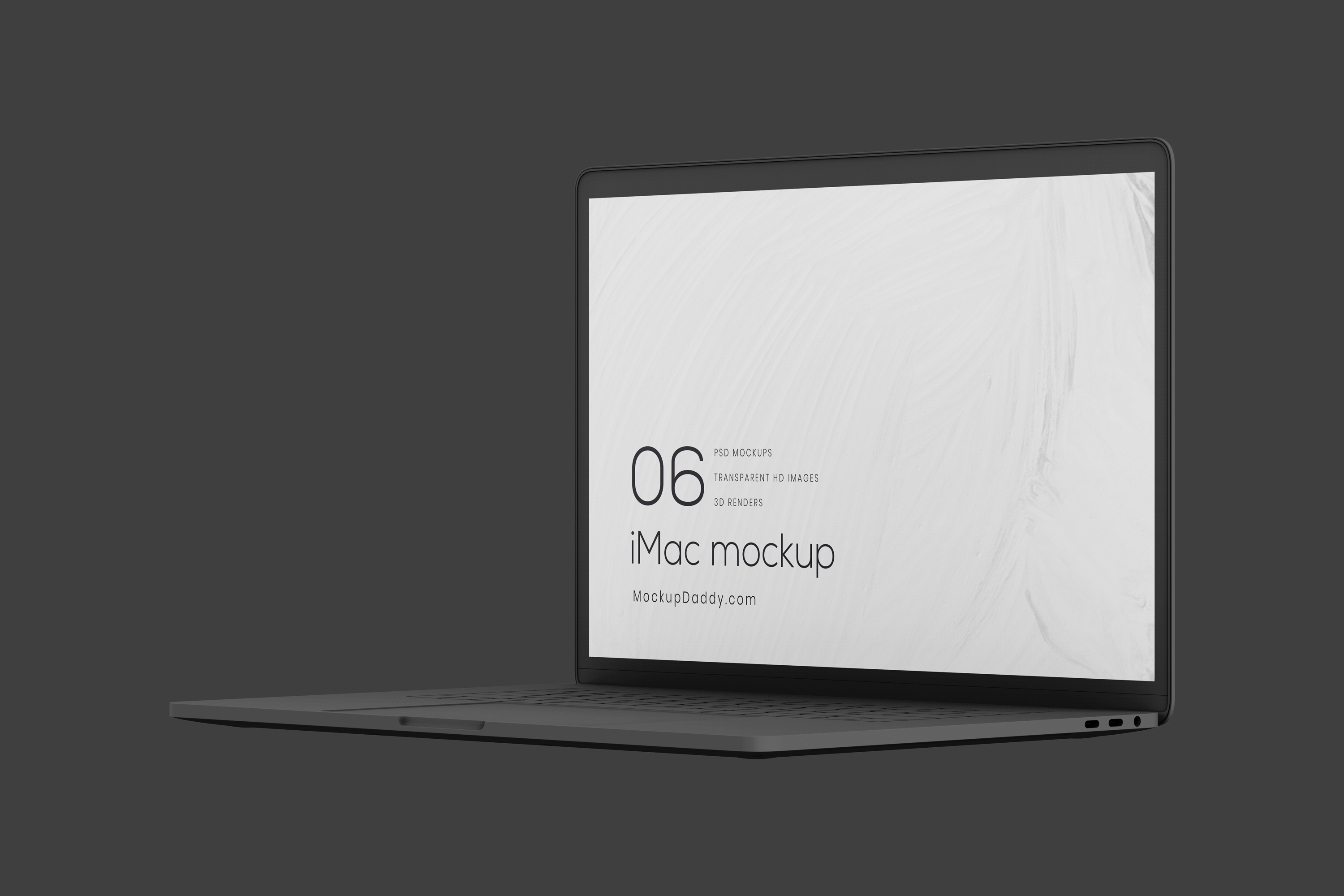 Download Macbook Pro 15 Inch Clay Mockup 05 Mockup Daddy