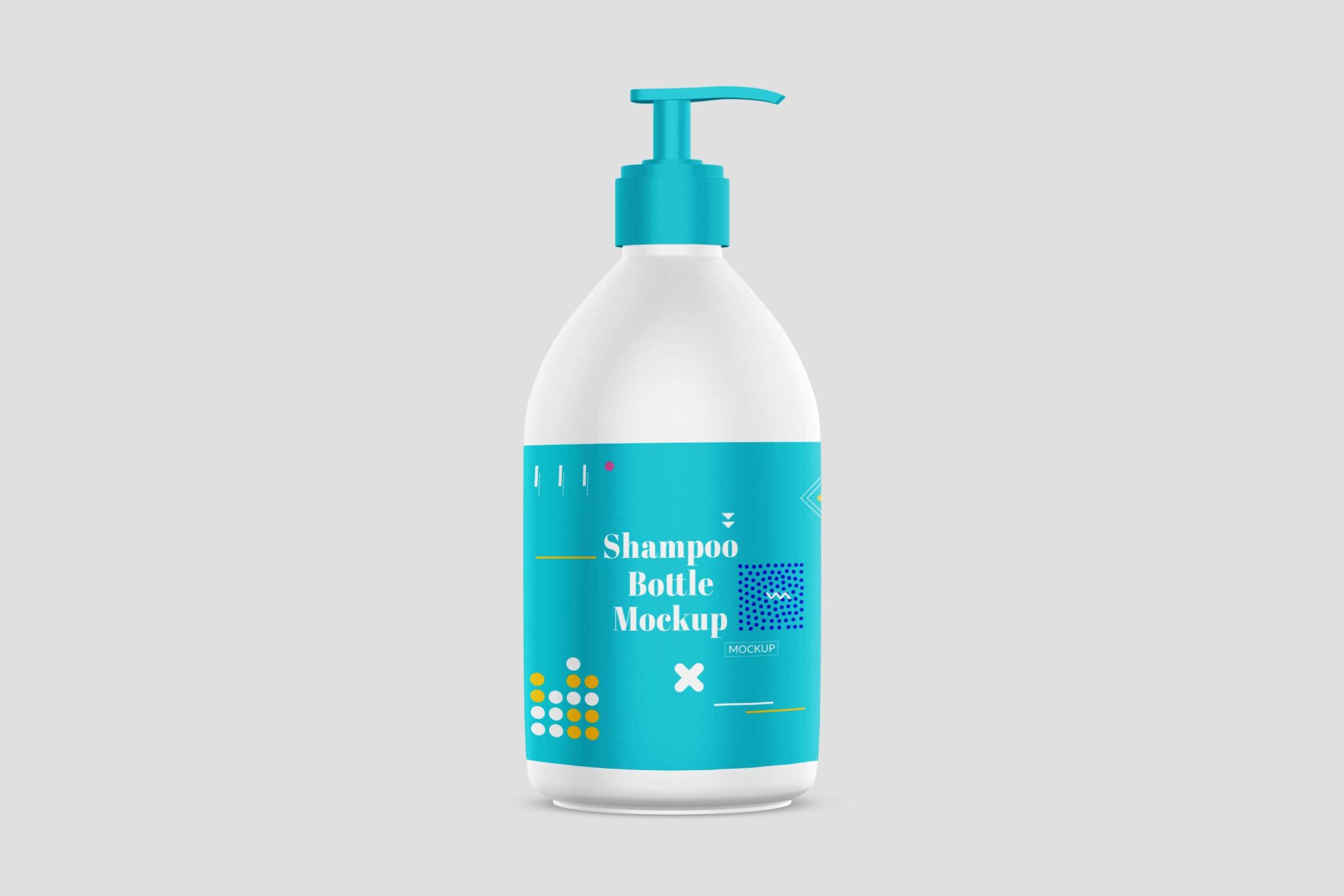 Shampoo Bottle Mockup - Mockup Daddy