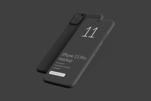 iPhone 11 Pro Black Mockup 08